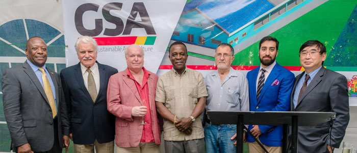 GSA team and investors at GSA opening in Grenada
